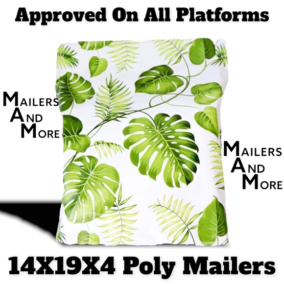 10 14X19X4 Flat Bottom Poly Mailers PRICE FIRM - Picture 2 of 9